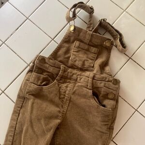 Jamie Kay corduroy overalls dungarees 3t